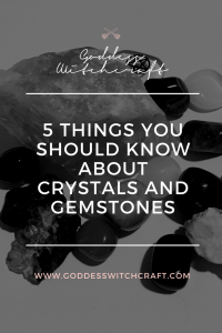 Crystals and Gemstones Pinterest Image