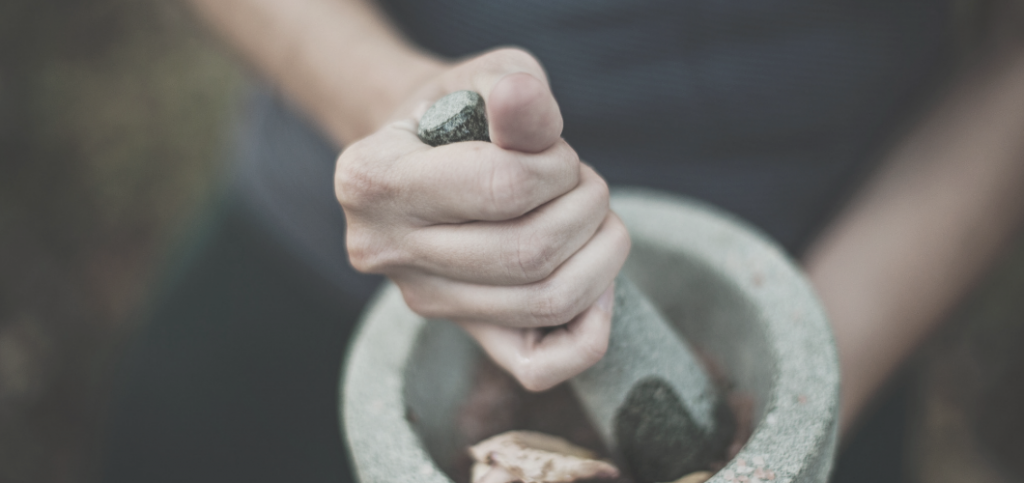 General Healing Spell - Mortar and Pestle